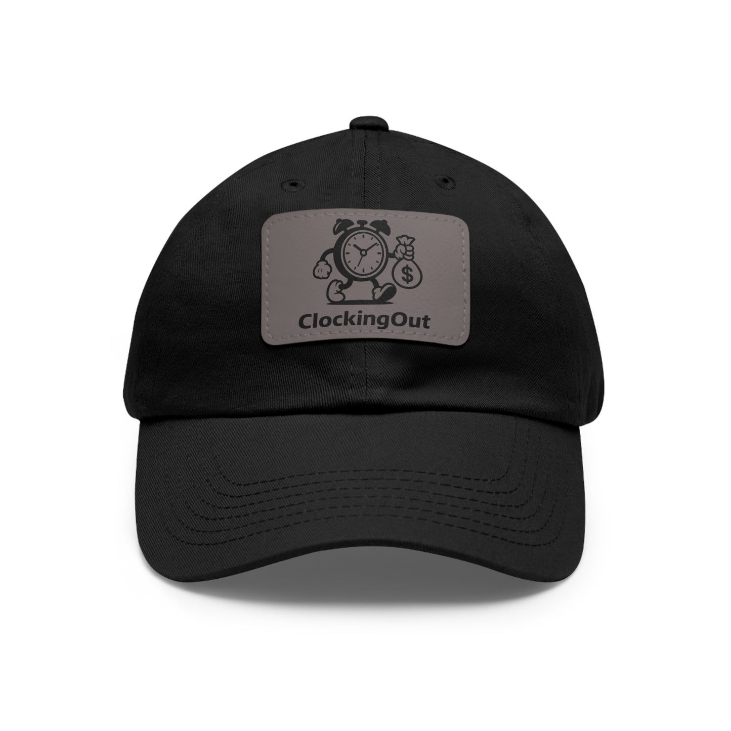 ClockingOut Dad Hat V1