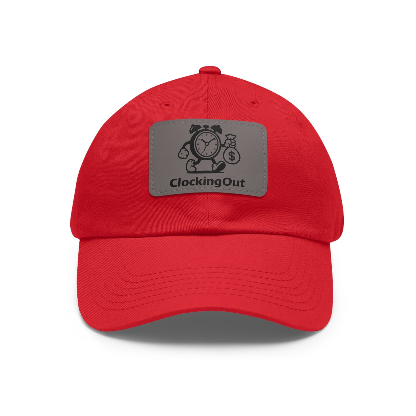 ClockingOut Dad Hat V1