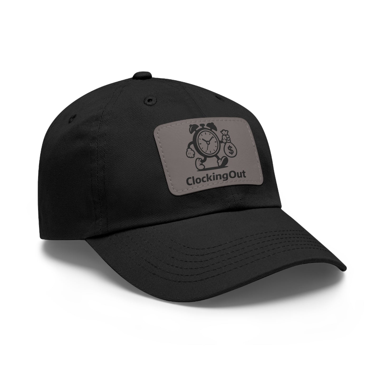 ClockingOut Dad Hat V1