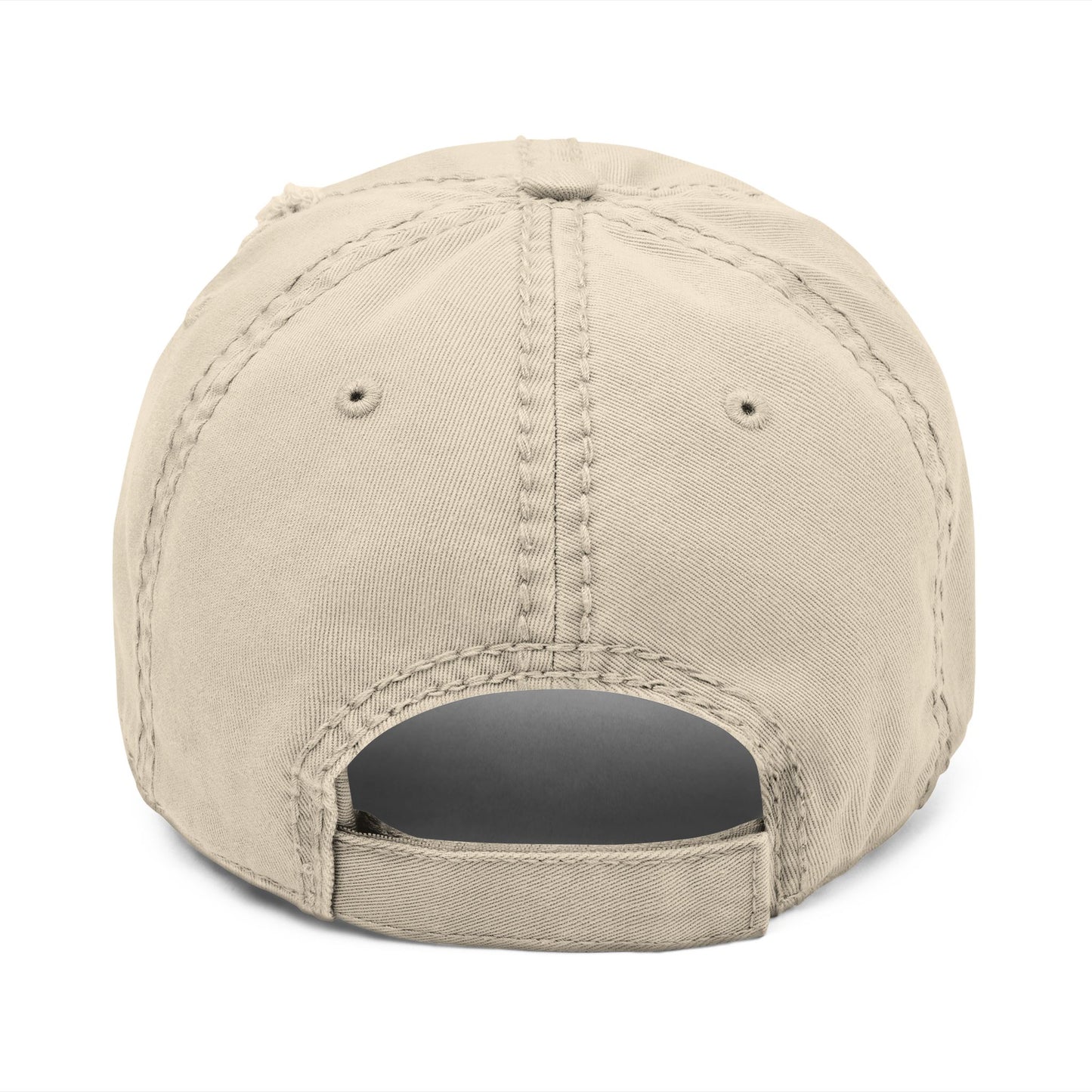 Above Average Distressed Dad Hat